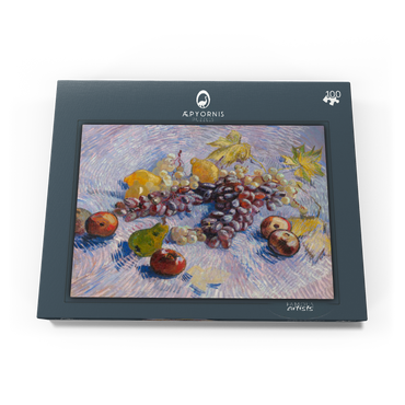 Grapes, Lemons, Pears, and Apples (1887) by Vincent van Gogh 100 Puzzle Schachtel Ansicht3