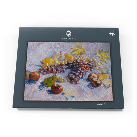Grapes, Lemons, Pears, and Apples (1887) by Vincent van Gogh 200 Puzzle Schachtel Ansicht3
