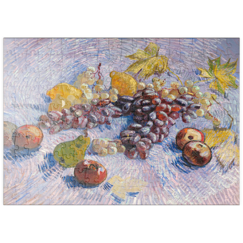 puzzleplate Grapes, Lemons, Pears, and Apples (1887) by Vincent van Gogh 200 Puzzle