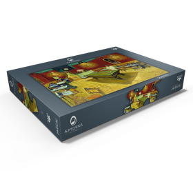 Alternative Darstellung des Puzzle-Motivs Le café de nuit (The Night Café) (1888) by Vincent van Gogh – Puzzleteile: 1000