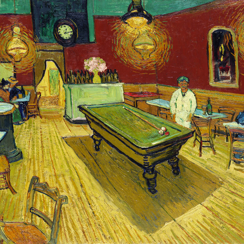 Le café de nuit (The Night Café) (1888) by Vincent van Gogh 1000 Puzzle 3D Modell