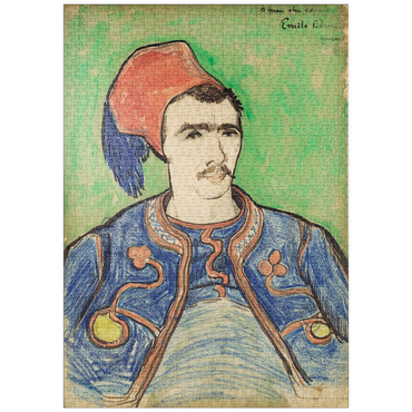 puzzleplate The Zouave (1888) by Vincent van Gogh 1000 Puzzle