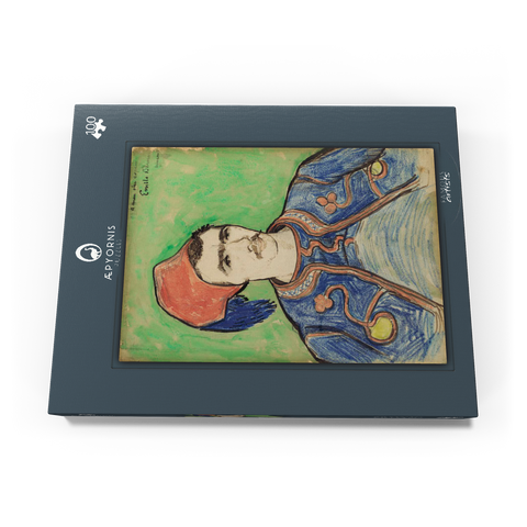 The Zouave (1888) by Vincent van Gogh 100 Puzzle Schachtel Ansicht3