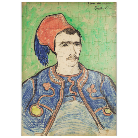 puzzleplate The Zouave (1888) by Vincent van Gogh 100 Puzzle