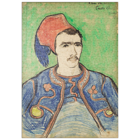 puzzleplate The Zouave (1888) by Vincent van Gogh 500 Puzzle