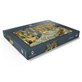 Alternative Darstellung des Puzzle-Motivs The Large Plane Trees (Road Menders at Saint-Rémy) (1889) by Vincent van Gogh – Puzzleteile: 200