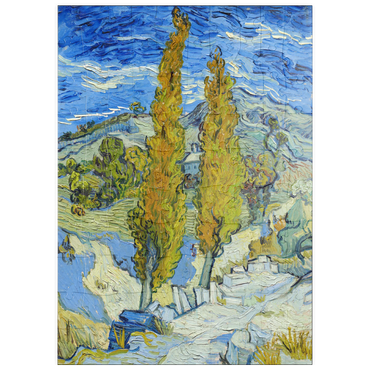puzzleplate The Poplars at Saint-Rémy (1889) by Vincent van Gogh 100 Puzzle