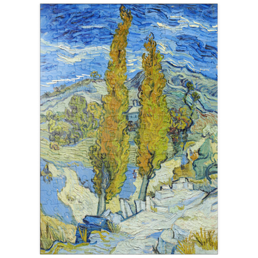 puzzleplate The Poplars at Saint-Rémy (1889) by Vincent van Gogh 200 Puzzle