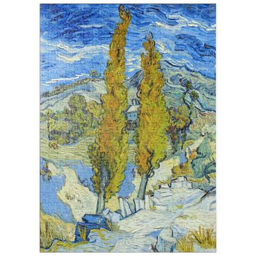 puzzleplate The Poplars at Saint-Rémy (1889) by Vincent van Gogh 500 Puzzle