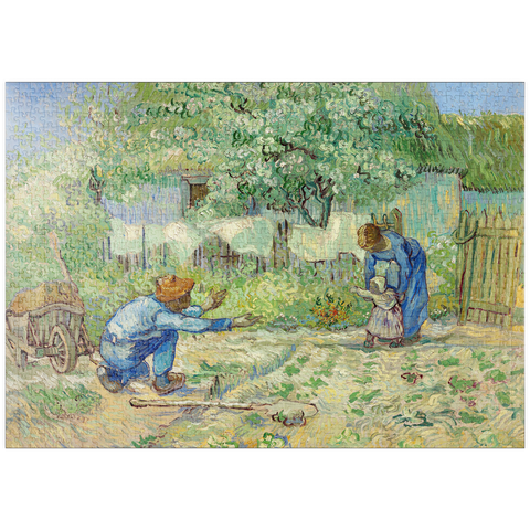 puzzleplate First Steps, after Millet (1890) by Vincent van Gogh 1000 Puzzle