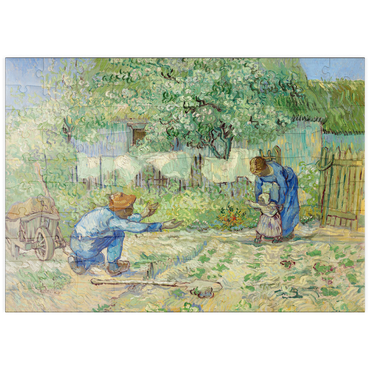 puzzleplate First Steps, after Millet (1890) by Vincent van Gogh 100 Puzzle
