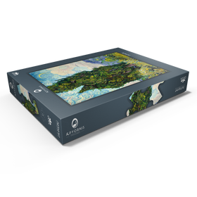 Darstellung des Puzzle Motivs Cypresses (1889) by Vincent van Gogh - Puzzleteile: 1000