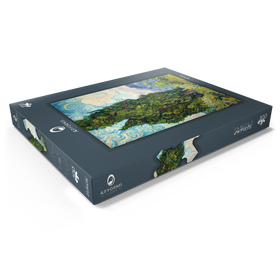 Darstellung des Puzzle Motivs Cypresses (1889) by Vincent van Gogh - Puzzleteile: 100