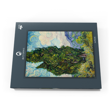 Cypresses (1889) by Vincent van Gogh 100 Puzzle Schachtel Ansicht3