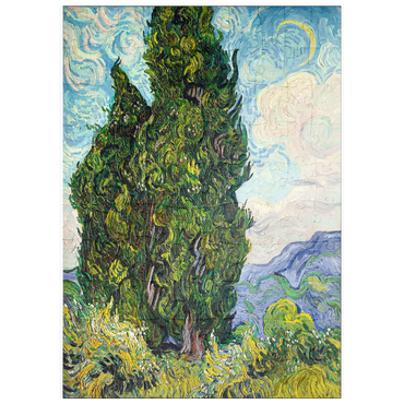 puzzleplate Cypresses (1889) by Vincent van Gogh 100 Puzzle