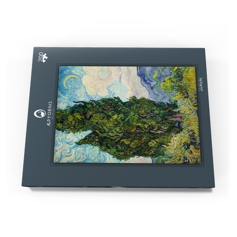 Cypresses (1889) by Vincent van Gogh 200 Puzzle Schachtel Ansicht3