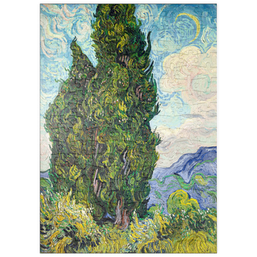 puzzleplate Cypresses (1889) by Vincent van Gogh 200 Puzzle