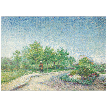 puzzleplate Square Saint-Pierre, Paris (1887) by Vincent van Gogh 1000 Puzzle