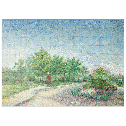 puzzleplate Square Saint-Pierre, Paris (1887) by Vincent van Gogh 100 Puzzle