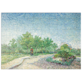 Darstellung des Puzzle Motivs Square Saint-Pierre, Paris (1887) by Vincent van Gogh - Puzzleteile: 100
