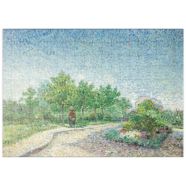 puzzleplate Square Saint-Pierre, Paris (1887) by Vincent van Gogh 200 Puzzle