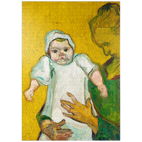 Darstellung des Puzzle-Motivs Madame Roulin and Her Baby (1888) by Vincent van Gogh – Puzzleteile: 1000