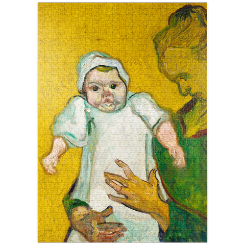 puzzleplate Madame Roulin and Her Baby (1888) by Vincent van Gogh 1000 Puzzle