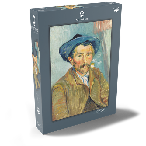 The Smoker (Le Fumeur) (1888) by Vincent van Gogh 1000 Puzzle Schachtel Ansicht2