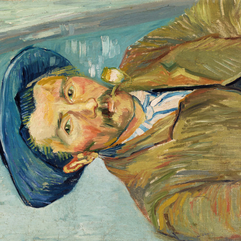 The Smoker (Le Fumeur) (1888) by Vincent van Gogh 1000 Puzzle 3D Modell