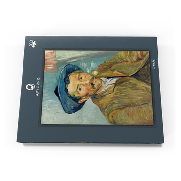The Smoker (Le Fumeur) (1888) by Vincent van Gogh 100 Puzzle Schachtel Ansicht3
