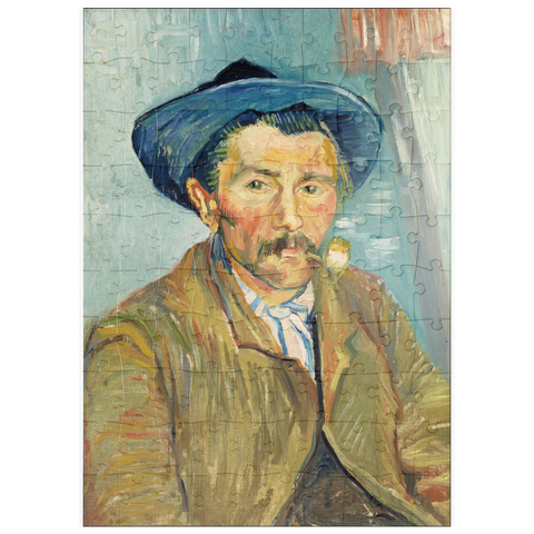 puzzleplate The Smoker (Le Fumeur) (1888) by Vincent van Gogh 100 Puzzle