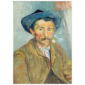 Darstellung des Puzzle Motivs The Smoker (Le Fumeur) (1888) by Vincent van Gogh - Puzzleteile: 100