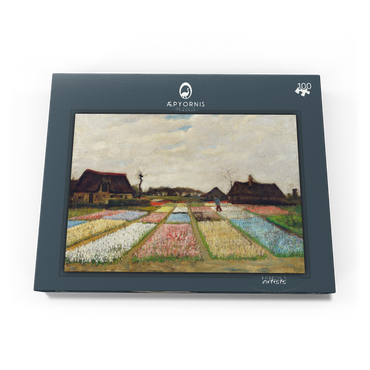 Flower Beds in Holland (1883) by Vincent van Gogh 100 Puzzle Schachtel Ansicht3