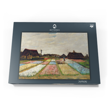 Flower Beds in Holland (1883) by Vincent van Gogh 500 Puzzle Schachtel Ansicht3