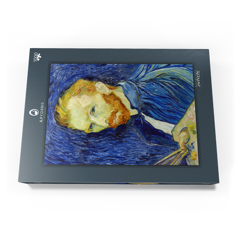 Self-Portrait (1889) by Vincent van Gogh 1000 Puzzle Schachtel Ansicht3