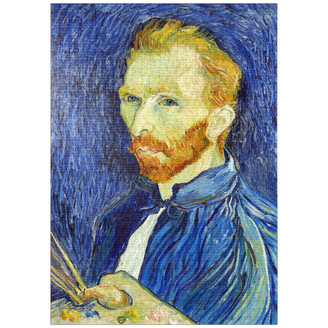 puzzleplate Self-Portrait (1889) by Vincent van Gogh 1000 Puzzle