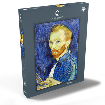 Self-Portrait (1889) by Vincent van Gogh 100 Puzzle Schachtel Ansicht2