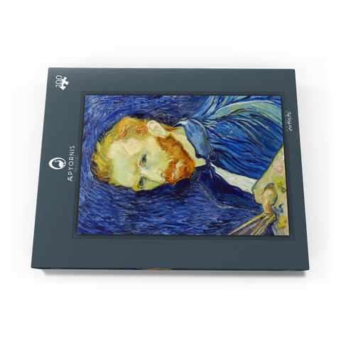 Self-Portrait (1889) by Vincent van Gogh 100 Puzzle Schachtel Ansicht3