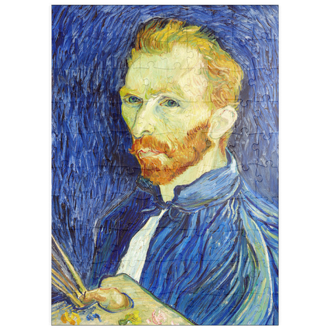 puzzleplate Self-Portrait (1889) by Vincent van Gogh 100 Puzzle