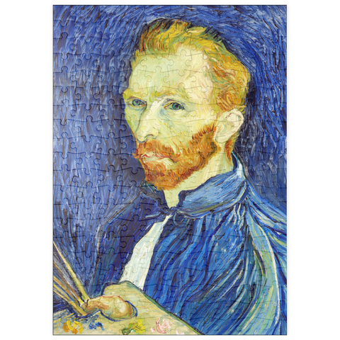 puzzleplate Self-Portrait (1889) by Vincent van Gogh 200 Puzzle
