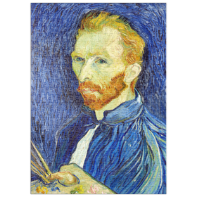 Darstellung des Puzzle Motivs Self-Portrait (1889) by Vincent van Gogh - Puzzleteile: 500