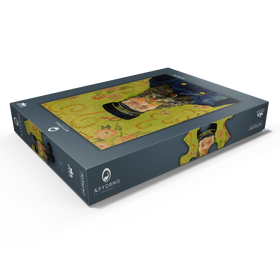 Alternative Darstellung des Puzzle-Motivs The Postman (Joseph Roulin) (1888) by Vincent van Gogh – Puzzleteile: 1000