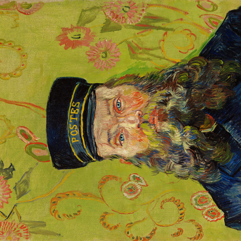 The Postman (Joseph Roulin) (1888) by Vincent van Gogh 1000 Puzzle 3D Modell