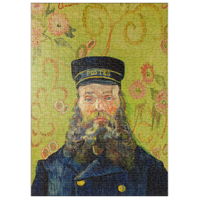Darstellung des Puzzle-Motivs The Postman (Joseph Roulin) (1888) by Vincent van Gogh – Puzzleteile: 500
