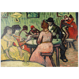 Darstellung des Puzzle-Motivs The Brothel (Le Lupanar) (1888) by Vincent van Gogh – Puzzleteile: 1000