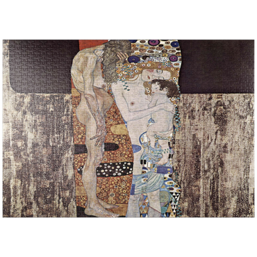 puzzleplate Gustav Klimt's The Three Ages of the Woman (1905) 1000 Puzzle