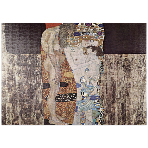 puzzleplate Gustav Klimt's The Three Ages of the Woman (1905) 1000 Puzzle