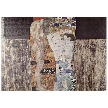 puzzleplate Gustav Klimt's The Three Ages of the Woman (1905) 500 Puzzle