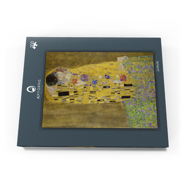 Gustav Klimt's The Kiss (1907–1908) 100 Puzzle Schachtel Ansicht3
