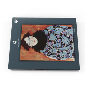 Gustav Klimt's Portrait of Johanna Staude (1917-1918) 100 Puzzle Schachtel Ansicht3